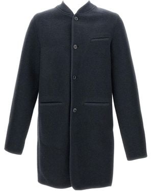 Rier Wool Coat - Blue