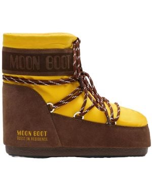 Moon Boot Icon Low Lace-Up Boots - Multicolour