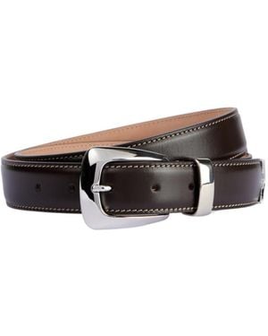 KHAITE Benny Leather Belt - White