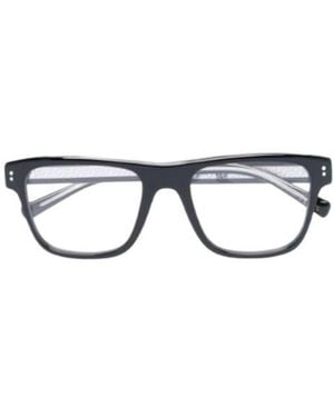 Dolce & Gabbana Rectangle-Frame Glasses - White