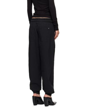 Helmut Lang Tapered Cargo Trousers - Black