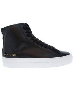 Common Projects Tournament High Sneakers - Black