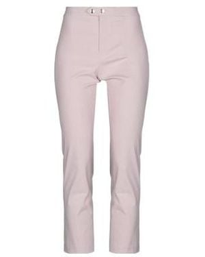 Isabel Marant Solid High-Waisted Slim Straight-Leg Trousers - Pink