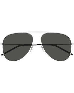 Saint Laurent Eyewear Sl 800 Aviator Sunglasses - Multicolour