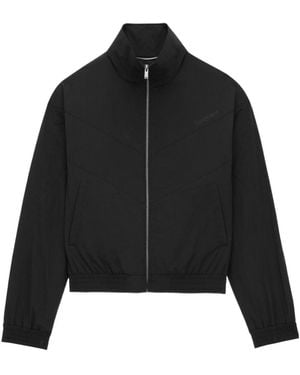 Saint Laurent Teddy Waterproof Jacket - Black
