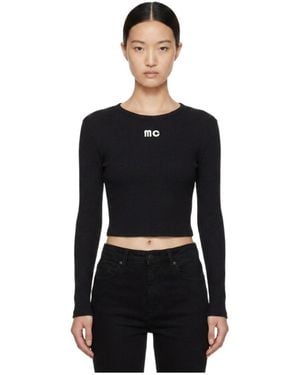 Marissa Chiara Long-Sleeved T-Shirt - Black