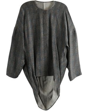 Uma Wang Button Cardigan - Gray