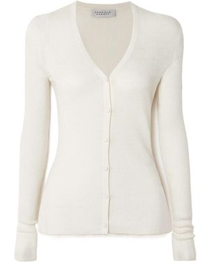 Gabriela Hearst Long-Sleeved Cardigan - White