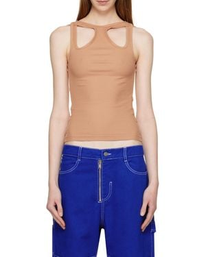 Dion Lee Shift Loop Tank Top - Blue