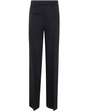 Ann Demeulemeester Straight-Leg Tapered Trousers - Blue
