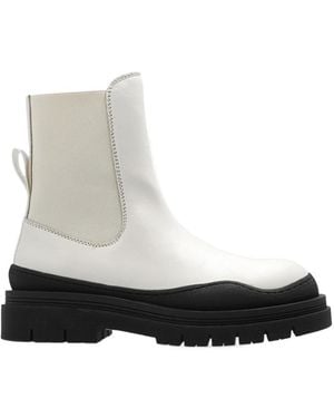 See By Chloé Logo Boots - White