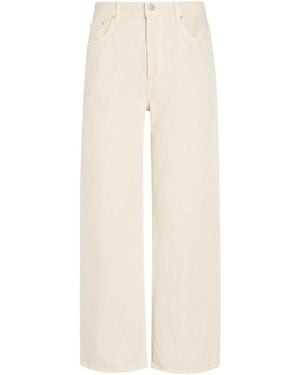 Agolde Baggy Wide-Leg Jeans - White