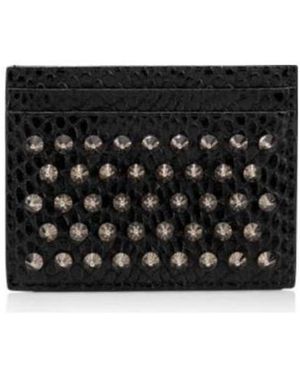 Christian Louboutin Rivet Wallet - Black