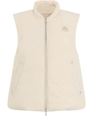 Moose Knuckles Sleeveless Down Vest - Natural