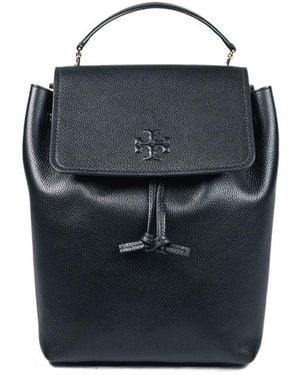 Tory Burch Flap Backpack - Black