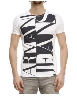 Armani Jeans Logo T-Shirt - White