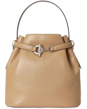 Ralph Lauren Lauren Blake Medium Bucket Bag - Natural