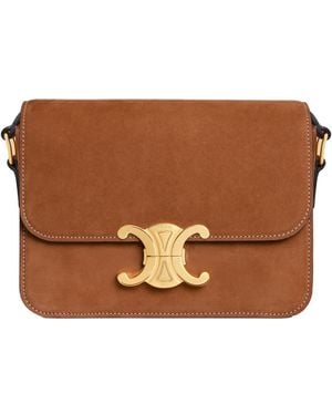 Celine Teen Triomphe Bag - Brown