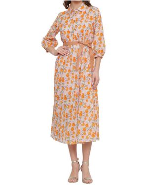 iBlues Long Sleeve Dress - White