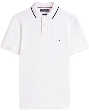 Tommy Hilfiger Shortsleeve Polo Shirt - White