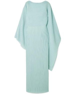 Solace London Featuring A Pleated Long Skirt - Blue