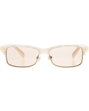 Jacquemus Full Frame Sunglasses - White
