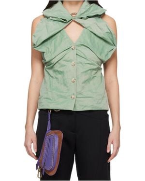 Kiko Kostadinov Sleeveless Vest - Green