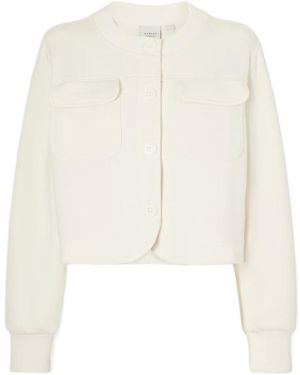 Varley Long-Sleeved Casual Jacket - White