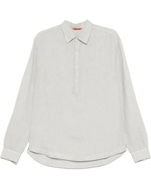 Barena Long Sleeve Button-Down Shirt - White