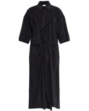 Lemaire Short Sleeve Shirt Dress - Black