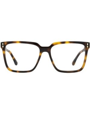 Isabel Marant Full-Rimmed Plano Lenses - Metallic