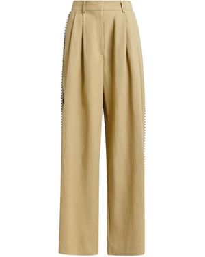 パンツ ESSENTIEL ANTWERP Women Pants HERBH1SC Beige Ecru wide-leg jeans | Essentiel Antwerp Europe