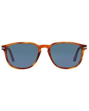 Persol Rectangular Frame Sunglasses - Blue
