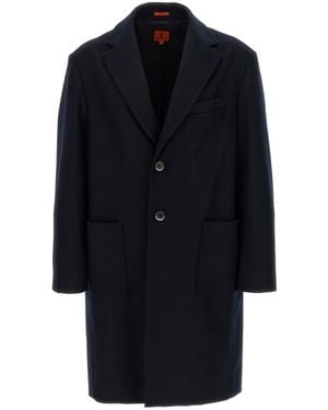 Barena Baron Wool Coat - Blue