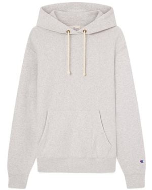 Champion Hooded Sweatshirt - White