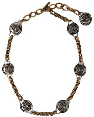 Versace Novantatré Necklace - Metallic