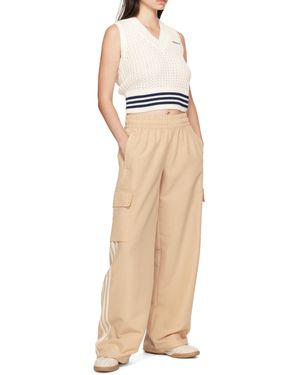 adidas Originals V-Neck Knitted Vest - White