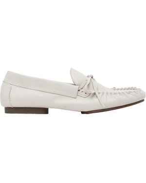 A.P.C. Les Mocassins Souples Loafers - White