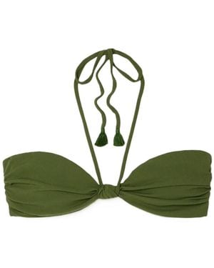 Johanna Ortiz Halter Neck Bikini - Green