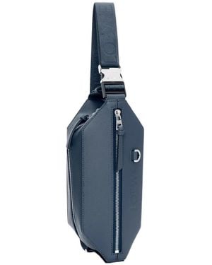Loewe Zippered Crossbody Bag - Blue