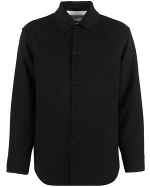Jil Sander Outer Shirt - Black