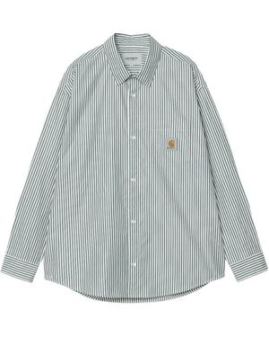 Carhartt Daldry Stripe Shirt - Blue
