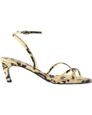 Proenza Schouler Uma High-Heeled Sandals - Metallic