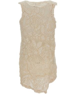 Comme des Garçons Sleeveless Top - Natural