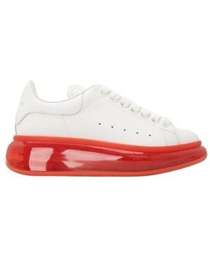 McQueen Oversized Low-Top Trainers - Red