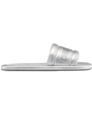 Dior Every-D Flat Slippers - White