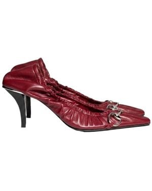 Gucci Vittoria Pump With Elastic - Pink