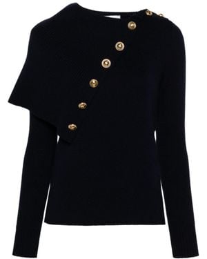 Rabanne Oversize Turtleneck Jumper - Black