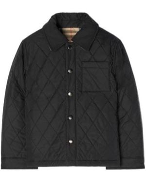 Burberry Reversible Quilted Nylon Jacket - Black