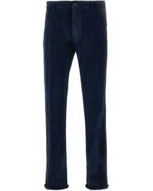 Incotex Corduroy Pants - Blue